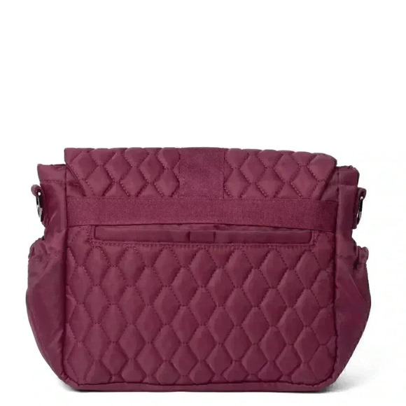 LUG 'Harness' Crossbody / Shoulder Bag - Raspberry - Picture 3 of 16